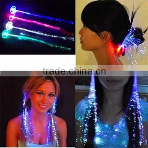 A New Optical Fiber Led Braid Hair Flash Toys Wholesale thumbnail-5