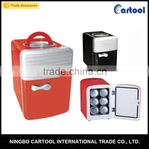 5L 6 Cans Portable Thermoelectric Car Mini Fridge Heater & Cooler thumbnail-2