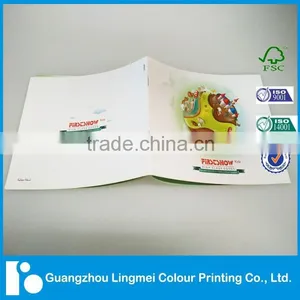 China Cheap A5 Brochure Printing Custom Saddle Stitching Booklet Printing thumbnail-1