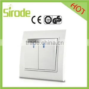 Sirode Luxury Series Electrica 1gang +2 Gang Switch For Kazakhstan South Korea Poland Russia Turkey Etc Country thumbnail-2