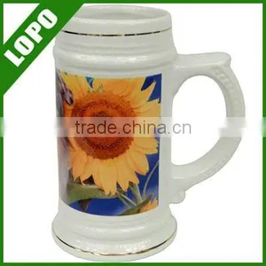 Sublimation Mug/coated Mug/22oz Golden Beer Mug thumbnail-1
