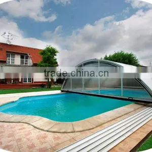 2015 Hot Sales Hard Polycarbonate Plastic Swimming Pool Cover thumbnail-5