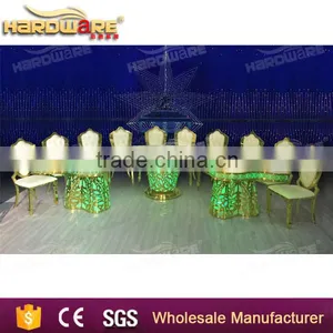 High Glossy Painting Dining Table , 2016 Mdf Wedding Cheap Price thumbnail-4