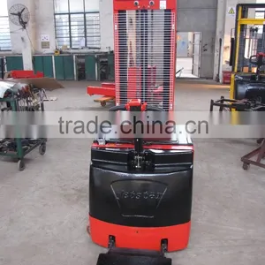 CE/ISO Cetification Battery Operated Forklift Electric Pallet Stacker thumbnail-3