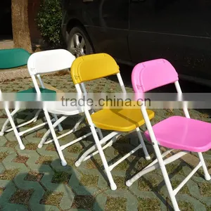 Plastic Children's Folding Chair thumbnail-1