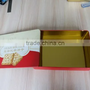 Largre Square Tin Can for Biscuit thumbnail-4