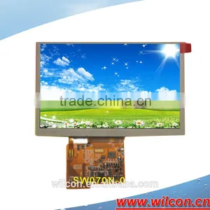 7inch 250nits 1024*600 Wide Viewing Angle Lcd Panel Display With Lvds Interface thumbnail-1