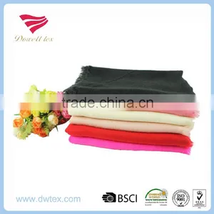 New Arrive Plain Colors Oversize Acrylic Cashmere Men's Pashmina Shawl thumbnail-1