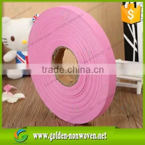 2/3cm Width Non Woven Faric for Bag Stitching Edge Small Width pp Nonwoven Materials for Bag Binding thumbnail-1