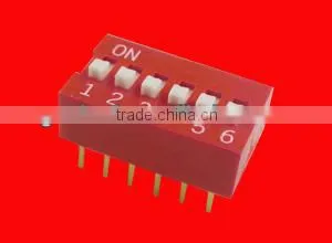 6 Pin Dip Piano Switch thumbnail-1