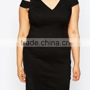 China Supplier New Arrival Dress Plus Size Clothing for Fat Women thumbnail-3