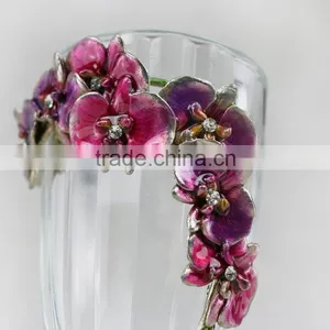 High Quality Hand Painted Crystal Glass Cup thumbnail-4