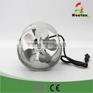 China Factory Direct Cheap Hydroponic Systems Duct Booster Fan Flexible Duct Fan Duct Fan thumbnail-2