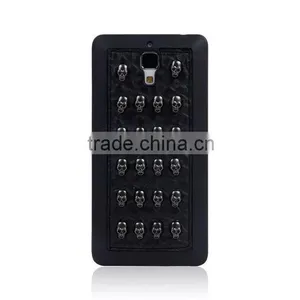 Nice Touch Feel Case for MI 4 ,3D Rivet Pattern Case , Rock Heavy Metal Style Case for MI 4 thumbnail-6