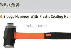 Sledge Hammer With Plastic Coating Handle thumbnail-1