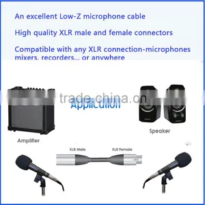 Good Sound Xlr 3 Connectors Microphone Cable thumbnail-6