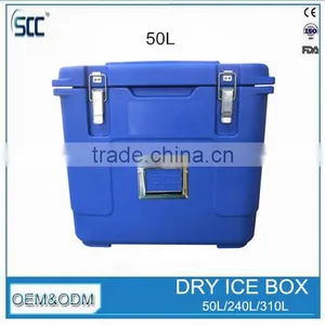 Roto Molded Process, Plastic Ice Cooler Box for Dry Ice Storage 250L thumbnail-1