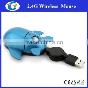 Wired Airplane Computer Mouse With Extendable Cable thumbnail-5