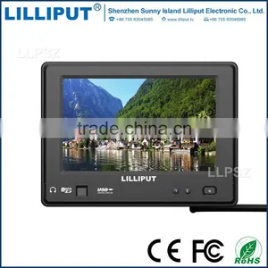 High Contrast 7 Inch Waterproof Touch Screen Monitor With 4-Wire Resistive thumbnail-3