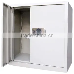 Half-height With Blue Color 3shelf Small Steel Cabinet thumbnail-3