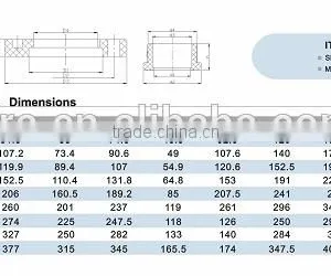 China Manufacturer 6" Pvc Flange thumbnail-2