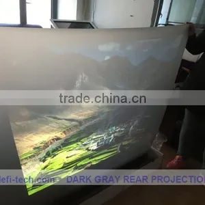 High Quality Holographic Rear Projection Screen Film, PET Film Optical Projection Screen,Perfect Advertisement Medium thumbnail-1