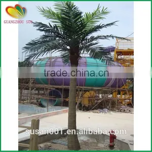 Factory Price Plastic Coconut Tree Handmade Artificial Coconut Palm Tree for Plaza Decor Supplier's Choice thumbnail-6