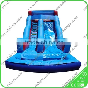 SGS Passed Commercial Lake Inflatable Mini Nylon Water Slide thumbnail-1