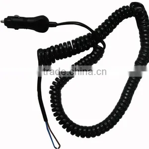 12v Coiled Power Cord Car Power Extension Cord thumbnail-1