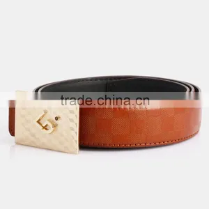 Cowhide Genuine Leather Belts Alloy Buckle Belt for Men thumbnail-2