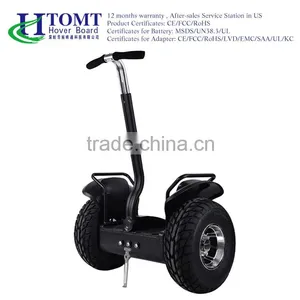 2016 Htomt 19 Inch Tyre Two Wheel Electric Scooter for Golf Course and Beach thumbnail-1