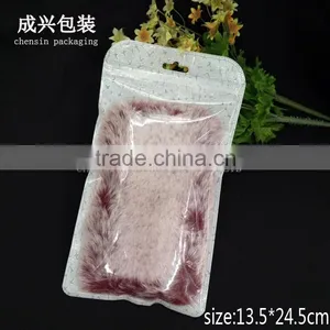 Zipper Top Plastic Bags for Cartoon Silicone Mobile Phone Cases/stationery Plastic Bags for Cement Packaging/flap-lock Poly Bag thumbnail-5