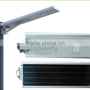 All in One Solar Power Motion Sensor 60w Led Street Light Lamp thumbnail-6