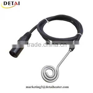 American MIni 120v 100w E -nail D-nail Kit K Type Thermocouple Coil Heater 20mm thumbnail-1