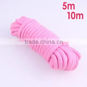 Soft Sexy Restraint Rope for Couple Fun Sex Toy Rope. Cotton Braided Rope thumbnail-1