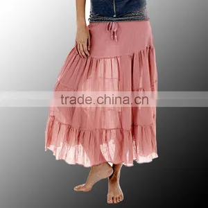 Calf Length Panel Skirt thumbnail-1