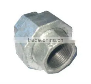 Galvanized Malleable Flexible Iron Pipe Threaded Union thumbnail-2