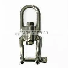 Jaw & Eye Stainless Steel Swivel Shackle thumbnail-1