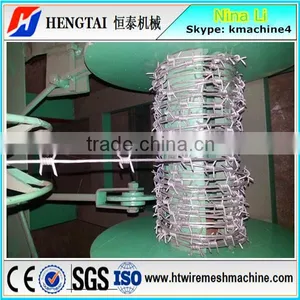 Anping Hengtai Factory CSA Double Wire Twisting Barbed Wire Machine Engineers Overseas Aftersales Services thumbnail-2