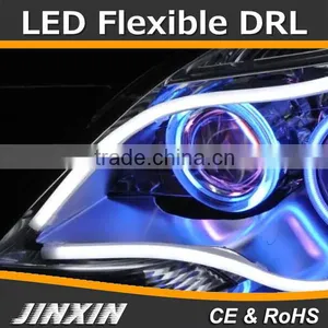Jinxin 12v Universal Flexible LED DRL Turn Signal Light thumbnail-3