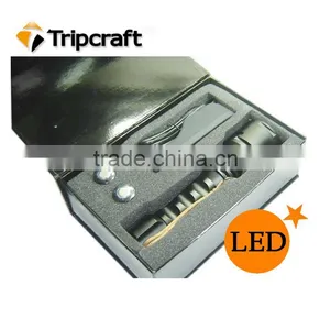 DF003 Diving Flashlight 3*T6 LED Torch Scuba Diving Waterproof Torch 100m Without Trustfire 26650 Battery thumbnail-1