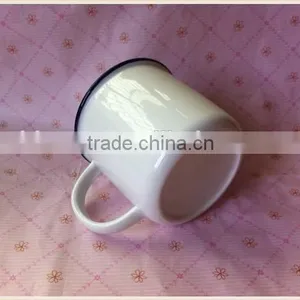 Enamel Porcelain Cup Has Customize Logo Enamel Mug thumbnail-2