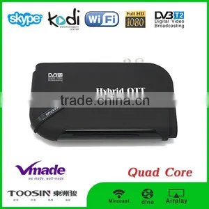 Amlogic S805 Quad Core Android 4.4 1080p Android tv Box Dvb t2 thumbnail-1