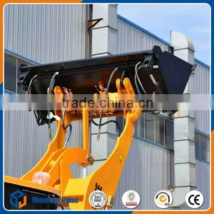 Multi Function Mini Radlader Compact Wheel Loader With Quick Hitch Bucket thumbnail-6