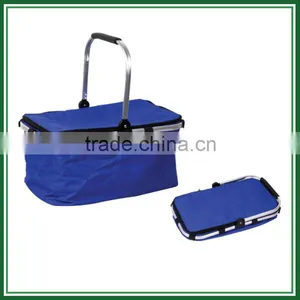 Wholesale Folding Picnic Basket With Aluminium Frame thumbnail-3