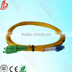 FTTH Optical Fiber Sc-lc Patch Cord With LSZH Jacket,duplex Singlemode Sc-lc Fiber Optic Patch Cord Cable 9/125 1.5m thumbnail-1