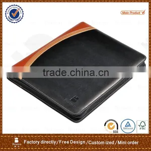 Hot Sale Conference Folder With 3 Ring Binder/leather Document Folder thumbnail-2