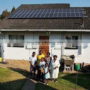 3kw Grid-tied Solar Power Station Solar System for Home Use thumbnail-1