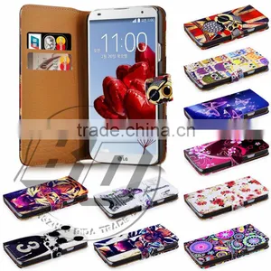For LG Optimus G Pro 2 High Quality Print Card Holder Flip PU Folio Wallet Leather Case Cover Moible Phone Csae thumbnail-2