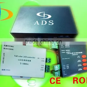 Hot Selling Max 2048 Points Programmable sd Card Led Controller T-1000 thumbnail-1